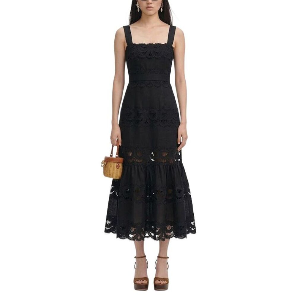 Amanda Royal Womens  Midi Dress